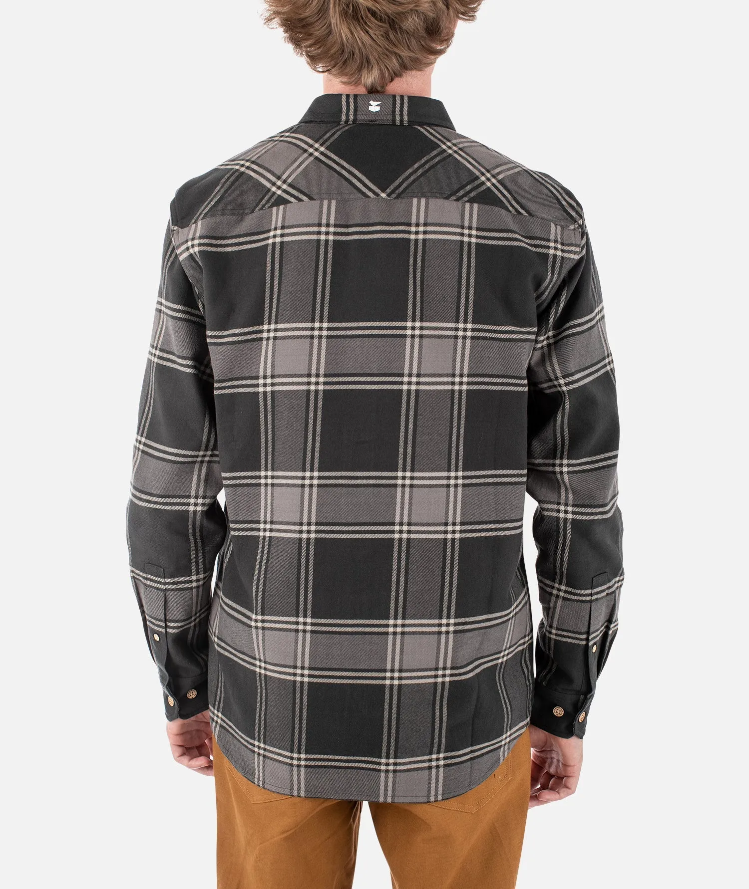 The Breaker Flannel - Charcoal